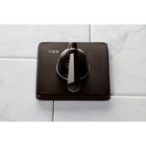 Metropolitan Single-Handle Three-Way Diverter Valve with Square Trim Kit