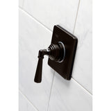 Metropolitan Single-Handle Three-Way Diverter Valve with Square Trim Kit
