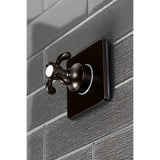 Single-Handle Three-Way Diverter Valve with Square Trim Kit