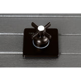 Millennium Single-Handle Three-Way Diverter Valve with Square Trim Kit