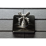 Single-Handle Three-Way Diverter Valve with Square Trim Kit