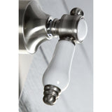 Bel-Air Single-Handle Three-Way Diverter Valve with Square Trim Kit