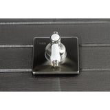 Bel-Air Single-Handle Three-Way Diverter Valve with Square Trim Kit