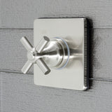 Elinvar Single-Handle Three-Way Diverter Valve with Square Trim Kit