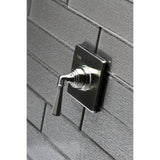 Metropolitan Single-Handle Three-Way Diverter Valve with Square Trim Kit