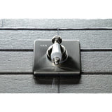 Single-Handle Three-Way Diverter Valve with Square Trim Kit