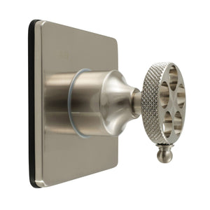 Webb Single-Handle Three-Way Diverter Valve with Square Trim Kit