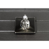 Tudor Single-Handle Three-Way Diverter Valve with Square Trim Kit