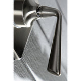Silver Sage Single-Handle Three-Way Diverter Valve with Square Trim Kit