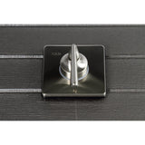 Silver Sage Single-Handle Three-Way Diverter Valve with Square Trim Kit