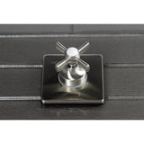 Millennium Single-Handle Three-Way Diverter Valve with Square Trim Kit