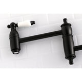 Restoration Two-Handle 1-Hole Wall Mount Pot Filler