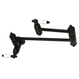 Restoration Two-Handle 1-Hole Wall Mount Pot Filler