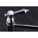 Heirloom Two-Handle 1-Hole Wall Mount Pot Filler Faucet