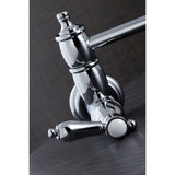 Heirloom Two-Handle 1-Hole Wall Mount Pot Filler Faucet