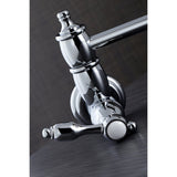Tudor Two-Handle 1-Hole Wall Mount Pot Filler Faucet