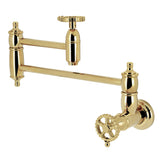 Fuller Two-Handle Wall Mount Pot Filler