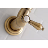 Heirloom Two-Handle 1-Hole Wall Mount Pot Filler Faucet