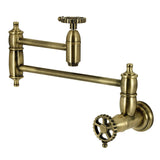 Fuller Two-Handle Wall Mount Pot Filler