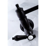 Heirloom Two-Handle 1-Hole Wall Mount Pot Filler Faucet