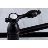 Tudor Two-Handle 1-Hole Wall Mount Pot Filler Faucet