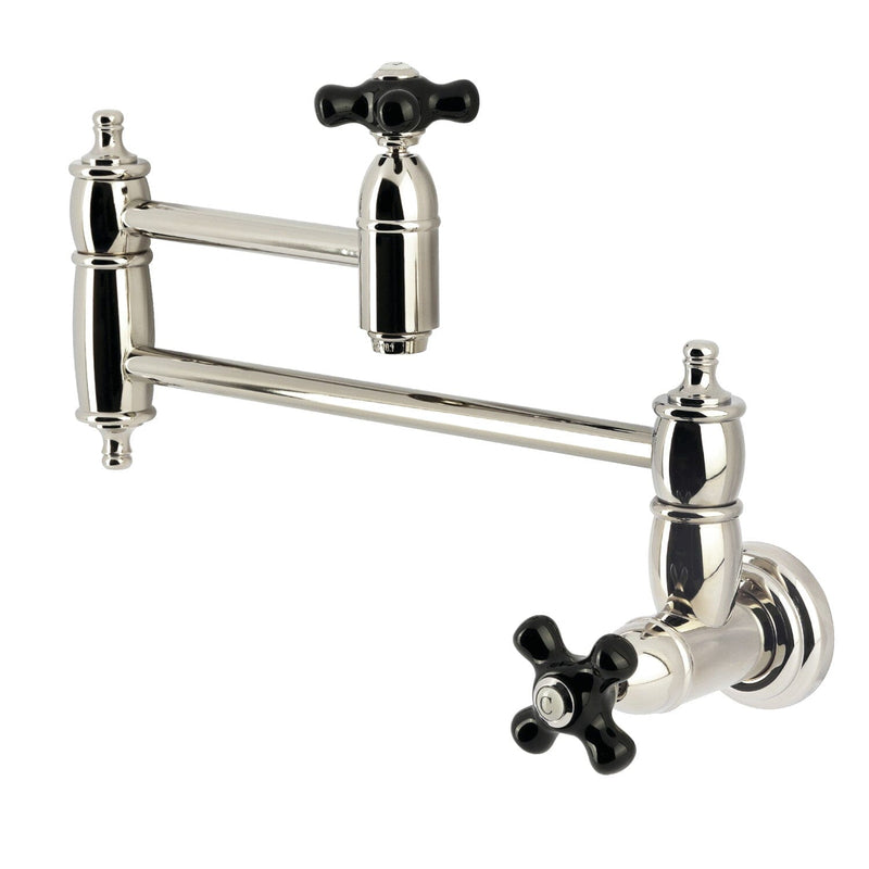 Duchess Two-Handle 1-Hole Wall Mount Pot Filler Faucet