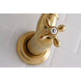 Restoration Two-Handle 1-Hole Wall Mount Pot Filler Faucet