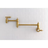 Heirloom Two-Handle 1-Hole Wall Mount Pot Filler Faucet
