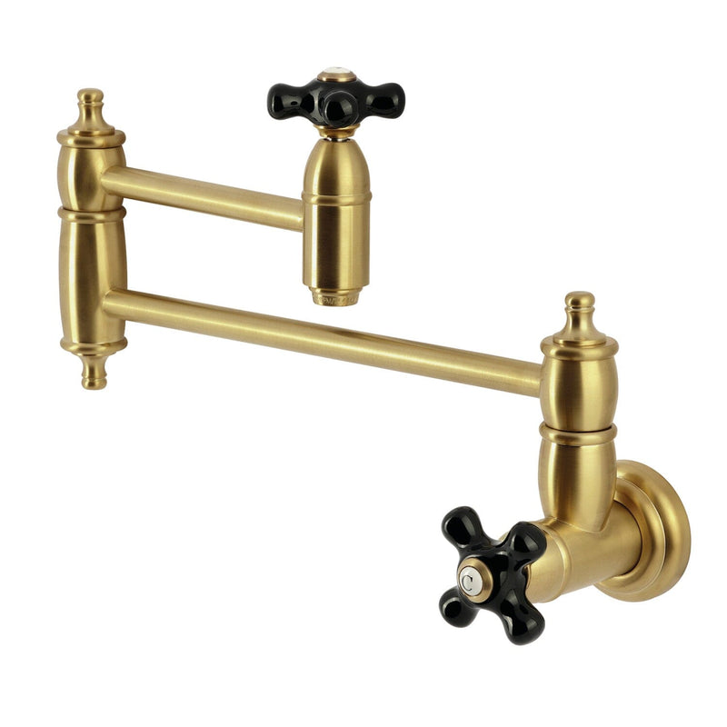 Duchess Two-Handle 1-Hole Wall Mount Pot Filler Faucet