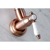 Bel-Air Two-Handle 1-Hole Wall Mount Pot Filler Faucet