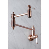 Restoration Two-Handle 1-Hole Wall Mount Pot Filler