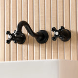 Duchess Double-Handle 3-Hole Wall Mount Bathroom Faucet