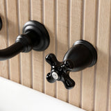 Duchess Double-Handle 3-Hole Wall Mount Bathroom Faucet