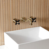 Duchess Double-Handle 3-Hole Wall Mount Bathroom Faucet