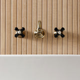 Duchess Double-Handle 3-Hole Wall Mount Bathroom Faucet