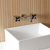 Duchess Double-Handle 3-Hole Wall Mount Bathroom Faucet