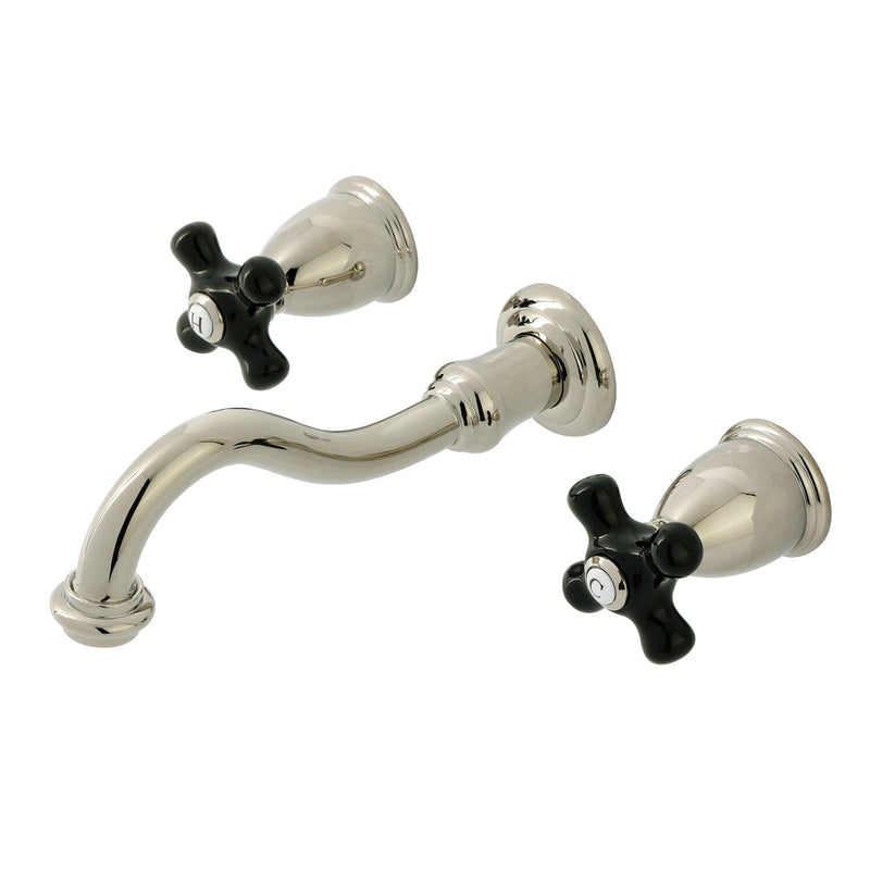 Duchess Double-Handle 3-Hole Wall Mount Bathroom Faucet