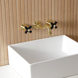 Duchess Double-Handle 3-Hole Wall Mount Bathroom Faucet