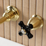 Duchess Double-Handle 3-Hole Wall Mount Bathroom Faucet