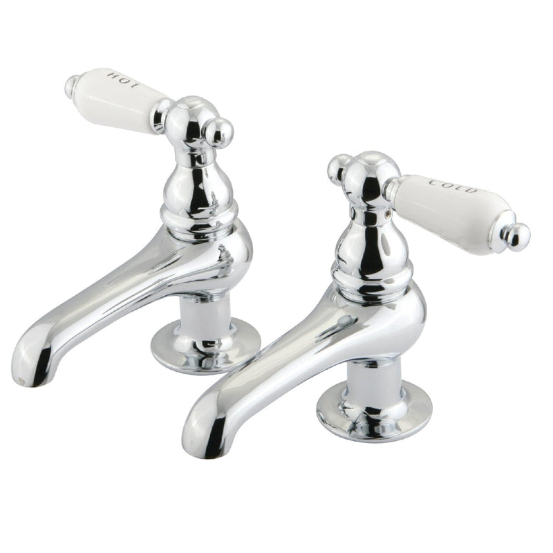 Restoration Two-Handle Deck Mount Basin Tap Faucet
