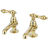 Restoration Two-Handle Deck Mount Basin Tap Faucet