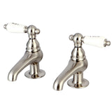 Restoration Two-Handle Deck Mount Basin Tap Faucet