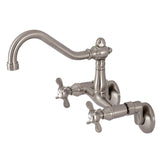 Essex Double-Handle 2-Hole Wall-Mount Bridge Kitchen Faucet