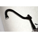 Essex Double-Handle 2-Hole Wall Mount Bathroom Faucet