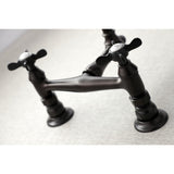 Essex Double-Handle 2-Hole Wall Mount Bathroom Faucet