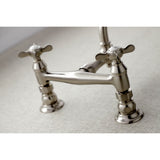 Essex Double-Handle 2-Hole Wall Mount Bathroom Faucet