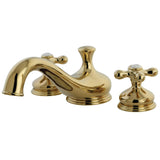 Heritage Two-Handle 3-Hole Deck Mount Roman Tub Faucet