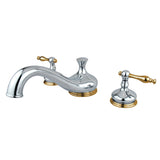 Heritage Two-Handle 3-Hole Deck Mount Roman Tub Faucet