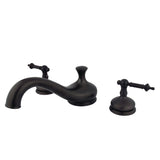 Templeton Two-Handle 3-Hole Deck Mount Roman Tub Faucet