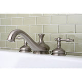 Heritage Two-Handle 3-Hole Deck Mount Roman Tub Faucet